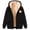 Black, variant on Womens Hoodies Halloween Unisex Festive Print Zip Up Sweatshirt Long Sleeve Pullover Tops With Pockets Fleece Lined Warm Soft Beige L