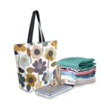 thumbnail image 2 of FORMRS Womens Canvas Tote Bag with Zipper Inner Pocket Shoulder Handbag, Colorful Floral, 2 of 7