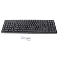 thumbnail image 2 of Teclado Para Zurdos, Ergonómico, Tamaño Completo, Interfaz USB Dual, Teclado De 109 Teclas Para Ordenador Portátil, 2 of 6