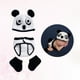 thumbnail image 5 of BRIGHTFUFU Accesorios fotográficos de ganchillo para bebé recién nacido con diseño de panda, accesorios de fotografía de punto para bebé, disfraz de dibujos animados para bebé, 5 of 7