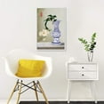 thumbnail image 3 of IDEA4WALL Framed Canvas Wall Art for Living Room, Bedroom Blue and White Porcelain Canvas Prints for Modern Home Decoration Ready to Hang, 3 of 4