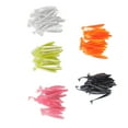 thumbnail image 3 of M Buder 100 Piezas Señuelos de Pesca Blandos y Realistas con Cola de Paleta y Reflexión Fluorescente de Goma para Pescadores (17.00 cm / 6.69 inches) - Set Práctico para Diferentes Entornos, 3 of 9