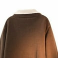 thumbnail image 6 of Kakii Men's Mock Two-Piece Sweater, V-Neck Pullover with Shirt-Style Collar & Button Placket, Smart Casual Knit Top, 6 of 6