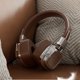 thumbnail image 4 of Auriculares de estilo retro, inalámbricos Bluetooth 5.3, subwoofer, graves profundos, vintage americano, marrón, 4 of 9