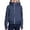 B-Navy, variant on XINXIAOO Boys Girls Hoodies Long-Sleeve Full Zipper Navy Hoodies Fall Jacket with Pockets Girls Boys Sweatshirts Size 7-8 Years