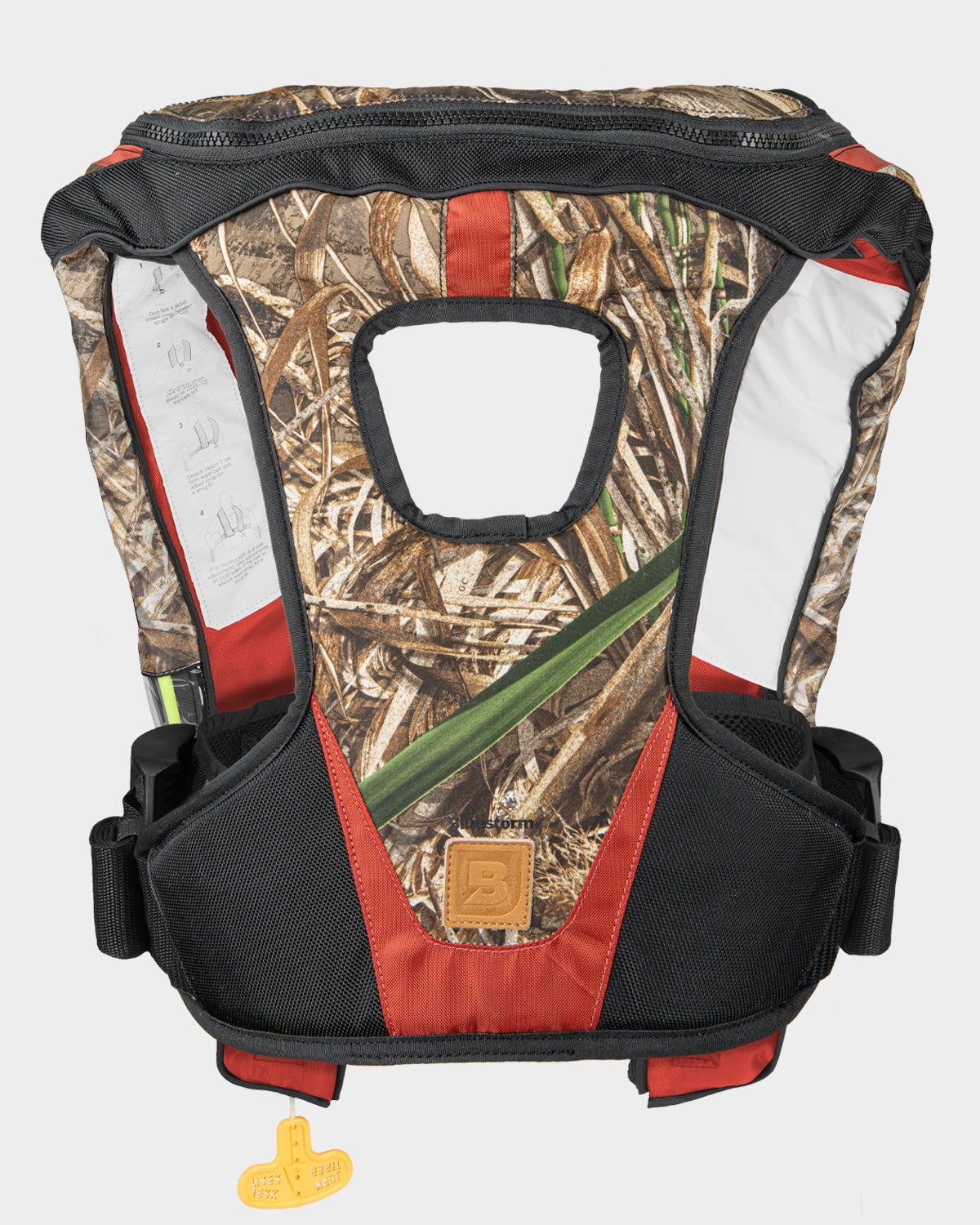 BLUESTORM Arcus 40 Automatic/Manual Inflatable PFD Life Jacket for Adults (Real Tree Max5 Camo) | US Coast Guard Approved
