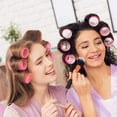 thumbnail image 4 of Self Grip Hair Rollers Set, with Hairdressing Curlers (Large, Medium, Small),, 4 of 9