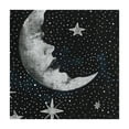 thumbnail image 4 of WYYP Stars Moon Space Art Square Tablecloth Outdoor Fitted 100% Polyester Fiber 36*36, 4 of 8