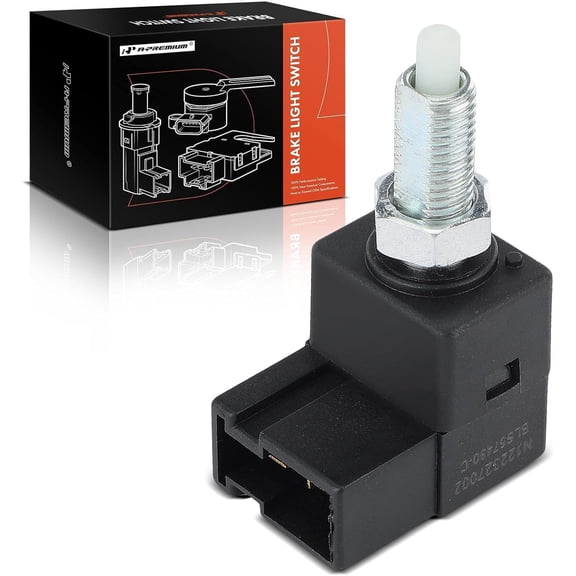 A-Premium Brake Light Switch Lamp Compatible with Hyundai Elantra 2001-2012, Sonata 1999-2005 2009-2012, Tucson 2005-2009, Tiburon 2003-2008, Genesis Coupe & Kia Soul, Sportage, Spectra, 2 Pins