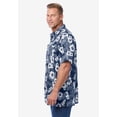 thumbnail image 5 of KingSize Men's Big & Tall Short-Sleeve Linen Shirt, 5 of 6