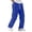 Blue, variant on Baggy Sweatpants Men Elastic Waist Loose Joggers Drawstring Athletic Workout Casual Pants with Pockets