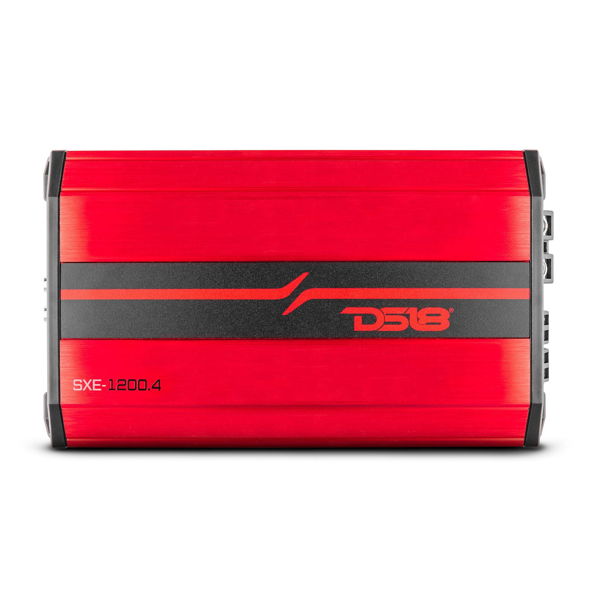 DS18 SXE-1200.4/RD 1200W Peak 4-Channel Class-A/B Full-Range Car Audio Amplifier
