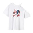 thumbnail image 3 of Camiseta de manga corta para mujer, ropa deportiva suave de verano, recuerdo para viaje de oficina SG, 3 of 7