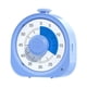 thumbnail image 2 of Temporizador visual con luz indicadora Reloj silencioso para aula de escritorio Azul perfecl Temporizador visual, 2 of 8