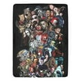 thumbnail image 3 of Horror Movie Characters Blanket Ultra-Soft Micro Fleece Blanket Comfortable Air Conditioning Blanket Halloween Decoration Gifts Blankets for Bed Couch Chair Living Room, 3 of 4