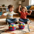 thumbnail image 3 of YiJuHui Funny Expression Soft Sandbags, Hand Crochet Knitted Toss Bags for Catching & Throwing Games, Durable Leather Beanbags for Outdoor Indoor Party Activities, 3 of 5
