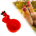 thumbnail image 5 of FACEGA 6Pcs Chicken Waterer,Automatic Chicken Water Feeder,Easy Clean Leak-Proof Design,Red, 5 of 7