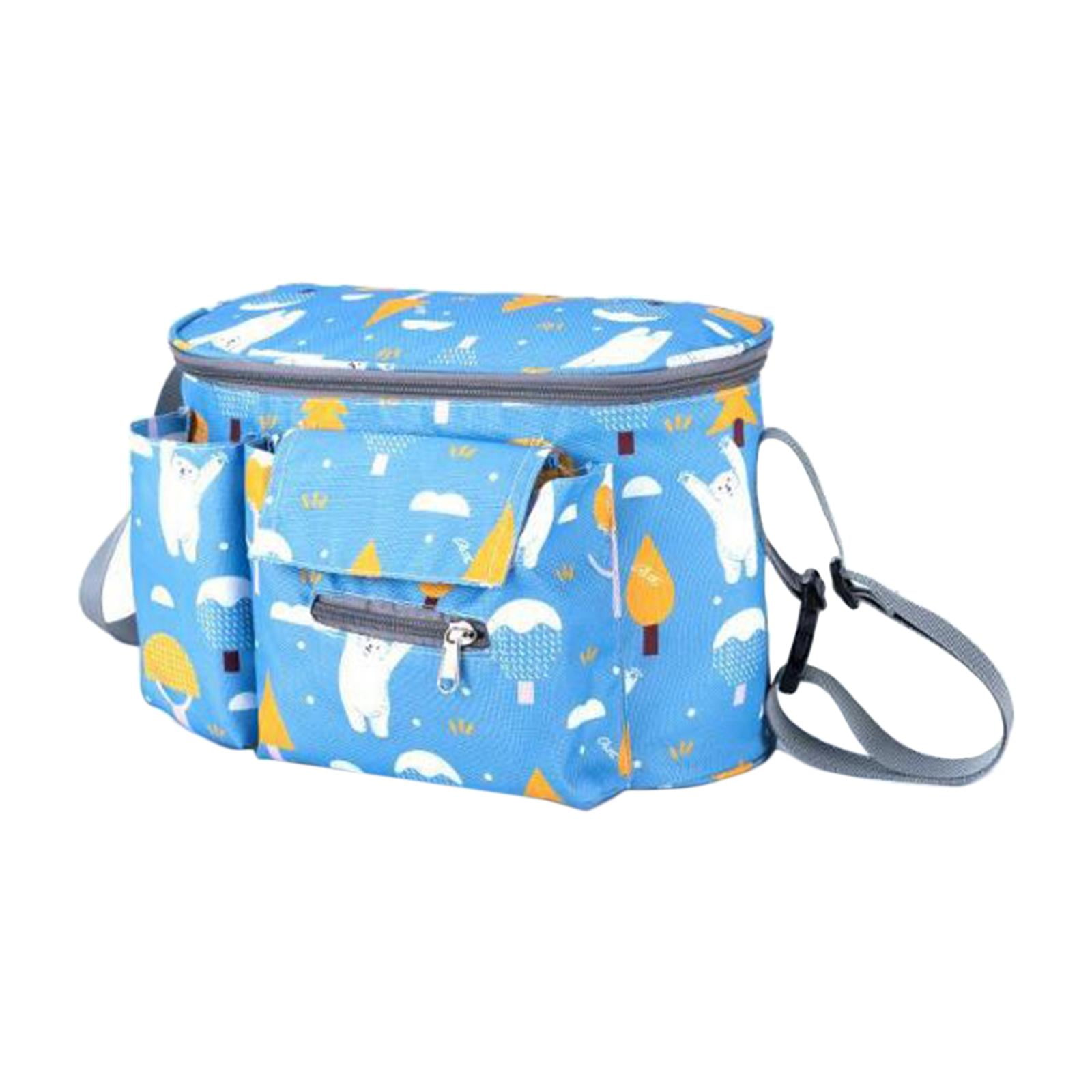 Vehicle Organizer Storage Totes Waterproof with Lid Bike Storage Bag