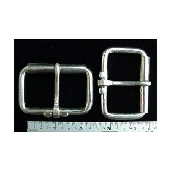 Roller Buckles 2" Heavy Duty Nickel Finish 10 Pcs