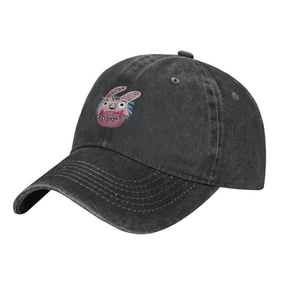 ZICANCN Cute Cartoon Animal Adjustable Baseball Cap Women , Hats for Men Adult Washed Cotton Denim Baseball Caps Fashion