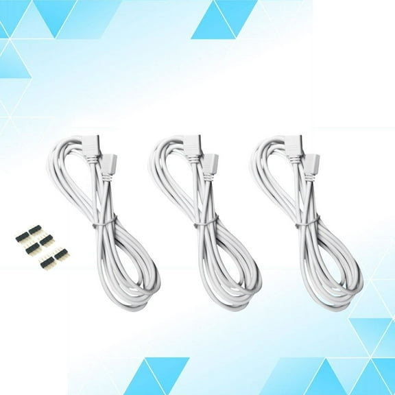 Raindrops  9 Pcs LED Light Strip Extension Cord Connector Set