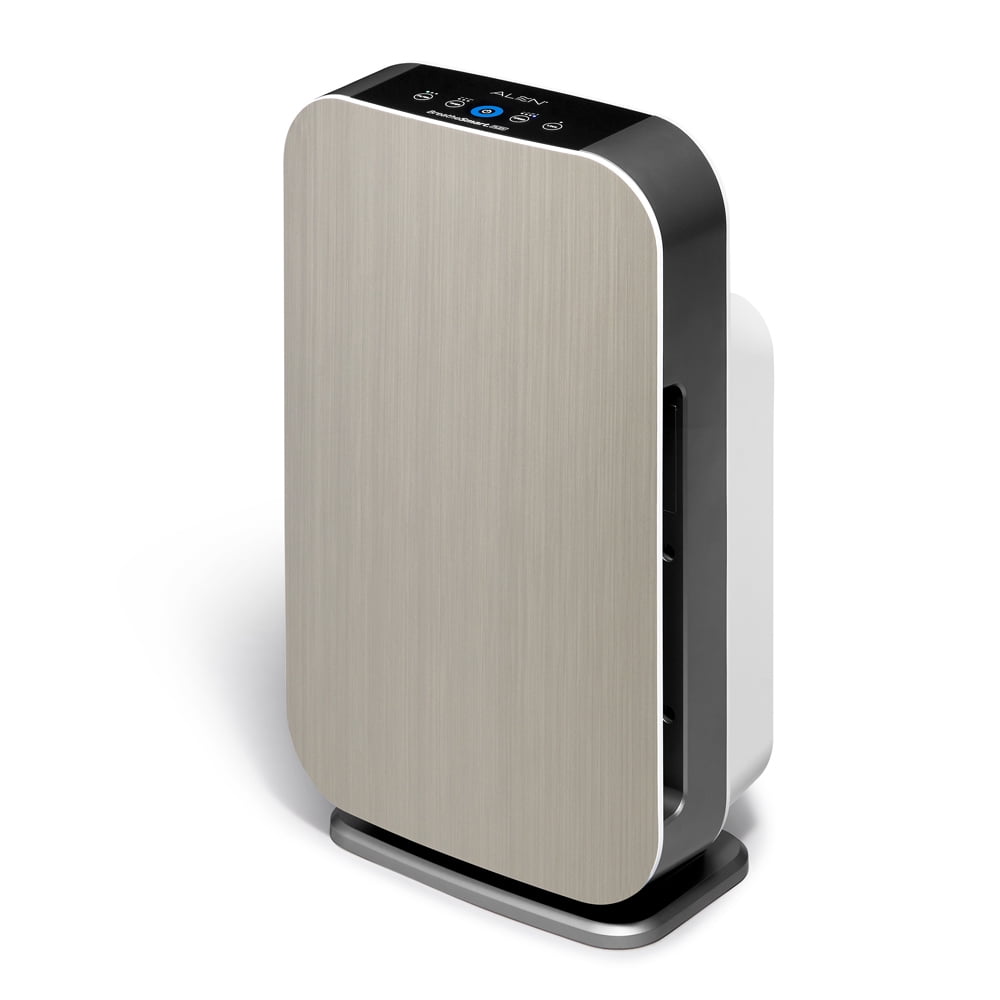 BreatheSmart FLEX with VOC/Smoke filter - Stylish, Powerful Air Purification for Medium to Large Spaces (Stainless )