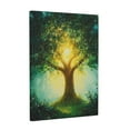 thumbnail image 3 of CozyNet A Luminous Tree Of Knowledge Glowing Softly, Surrounded By Greenery And Divine Peaceful Light Wall Art Prints With Frame Canvas Perfect for Living Room & Bedroom, Wall Decor 12"x16", 3 of 10