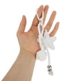 thumbnail image 5 of Unique Bargains 1 Pc Handbag Charm Star Pattern Bag Charm White, 5 of 5