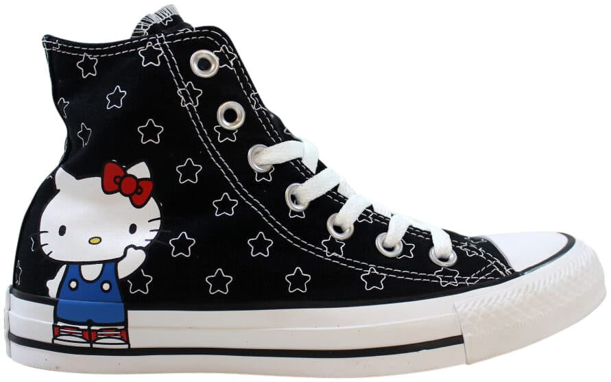 black and white converse size 4