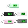 thumbnail image 1 of 5 Pcs Keychain Watches Portable Key Ring Digital Watches Luminous Hanging Watch, 1 of 4