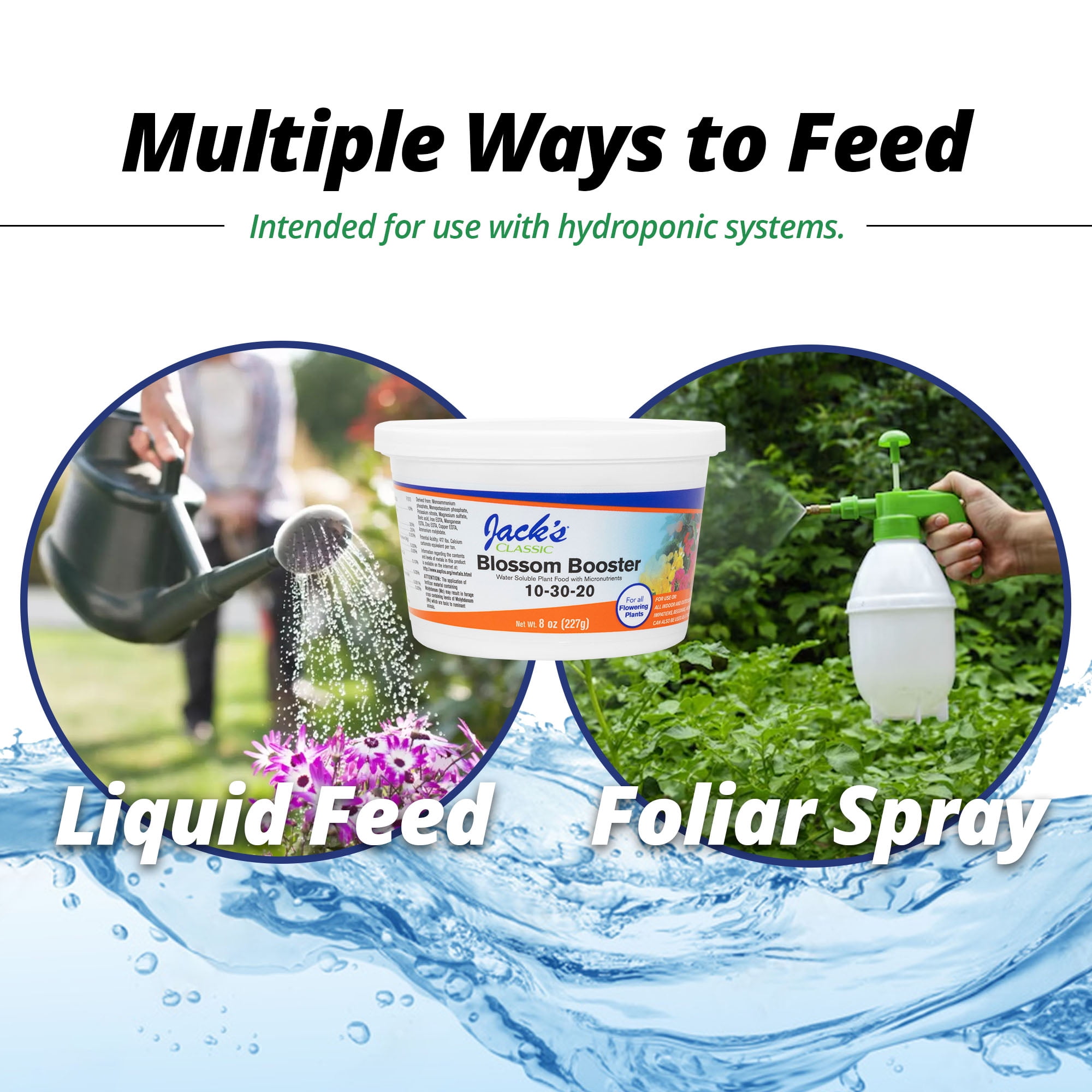 Jack's Classic Blossom Booster Water Soluble Plant Food, 8 oz