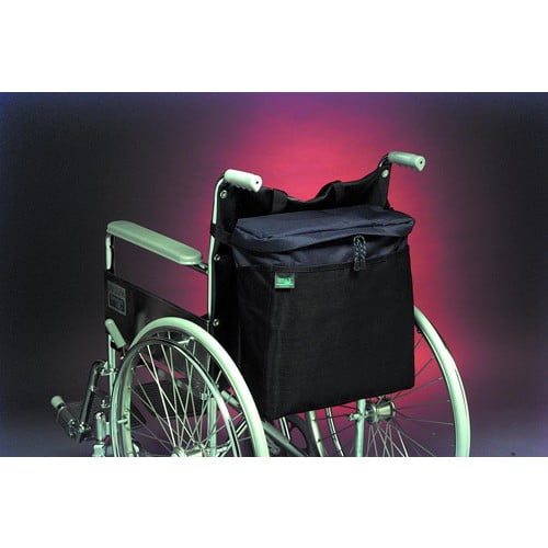 Home Care Products Wheelchair Carry On Pouch Black, 15 L x 15 x 5in H