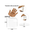 thumbnail image 4 of 30pzs Topes Para Puertas Silicona Silenciar Protector Pared Belug Transparente, 4 of 5