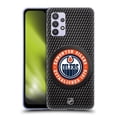 thumbnail image 1 of Head Case Designs Officially Licensed NHL Edmonton Oilers Puck Texture Soft Gel Case Compatible with Samsung Galaxy A32 5G / M32 5G (2021), 1 of 7