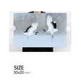 thumbnail image 6 of DECORARTS - Crane Dance. Giclee Prints Cotton Canvas Stretched Wall Decor. Wild Animal Wall Art. Safari Art. 30x20", 6 of 7