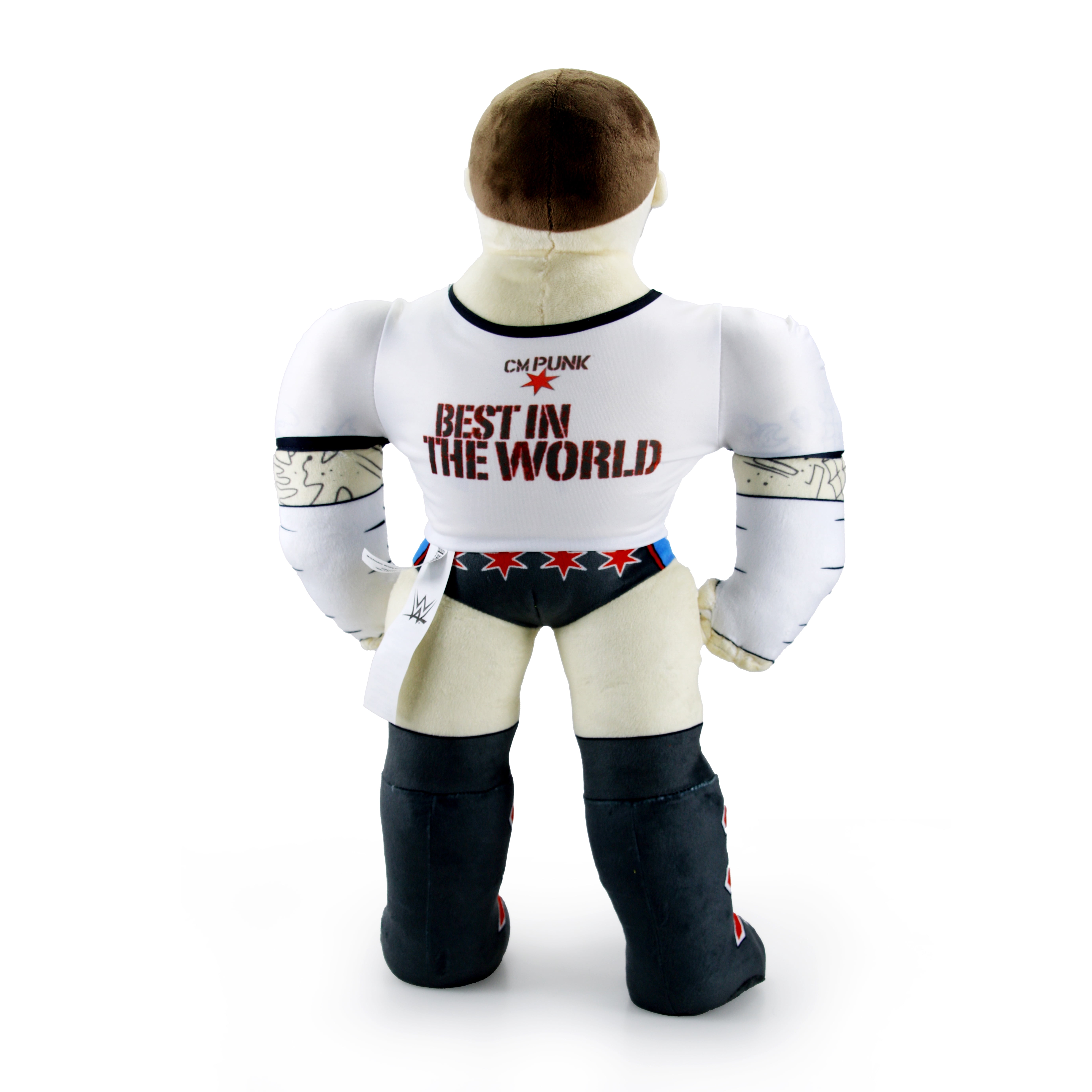 WWE 23" Full Body Plush "CM Punk", Stuffed Action Figure, Children Ages 3+