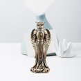 thumbnail image 7 of Slccxzc Mini Brass Owl Knight Figurine Retro Bird Statue Collectible Desktop Decor, 7 of 7