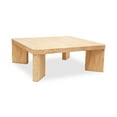 thumbnail image 2 of Moe's Home Collection Oregon Square Coffee Table Blonde Wood Coffee Tables, 2 of 6