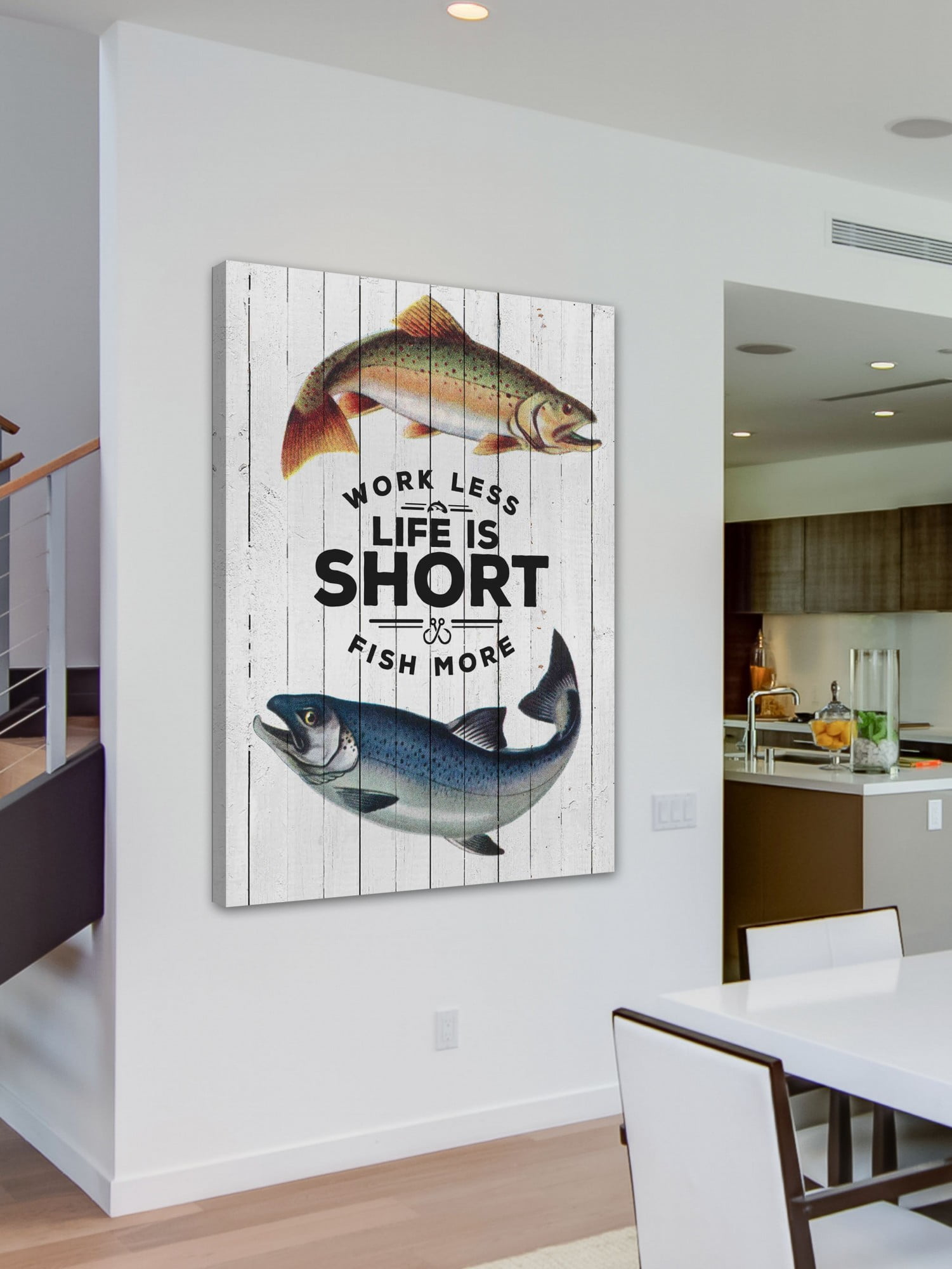 Marmont Hill Life Is Short by Saturday Evening Post Painting Print on Canvas