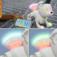 thumbnail image 4 of Dog-E Interactive Robot Dog with Colorful LED Lights, 200+ Sounds & Reactions, App Connected (Ages 6+), 4 of 9