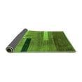 thumbnail image 2 of Ahgly Company Indoor Rectangle Abstract Green Modern Area Rugs, 8' x 12', 2 of 4