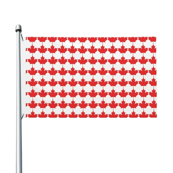 Canadian Maple Leaf Flag Flags 3 X 5 Foot Printed Bright And Vivid Colors Flag With Two Grommets