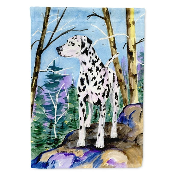 Caroline's Treasures SS8651-FLAG-PARENT Dalmatian Flag, , multicolor