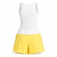 thumbnail image 2 of Set Pijama George para Mujer, sin Manga Amarillo Talla M 2 piezas, 2 of 4