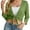 06Army Green, variant on Cueply Women's 3/4 Sleeve Tie Front Cardigan Shrug Bolero Lightweight Top Summer Casual Short Shawl