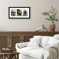 thumbnail image 5 of Americanflat 5x7 Picture Frame with Polished Plexiglass Collage Fits 3 Use as One 10x20 Signature - Black, 5 of 8