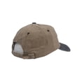 thumbnail image 4 of Top Headwear Pigment Dyed Low Profile Adjustable Baseball Cap - Khaki/Black, 4 of 4