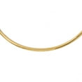 thumbnail image 1 of 14k Yellow Gold 4mm Omega Necklace Chain 16", 1 of 3