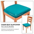 thumbnail image 4 of Antideslizante elástico asiento cojín silla barra taburete cubierta almohadillas - gris humo TV Direct TV-SSC-FLAN-9927, 4 of 4