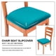thumbnail image 4 of Funda de asiento elástica antideslizante TV Direct para sillas de oficina y comedor Color caqui, 4 of 4